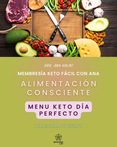 MENU KETO: DIA PERFECTO