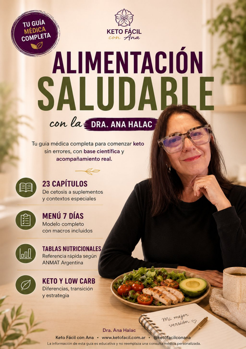 eBOOK:  ALIMENTACIÓN SALUDABLE, KETO Y LOW CARB