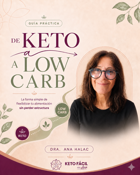 GUÍA: DE KETO A LOW CARB