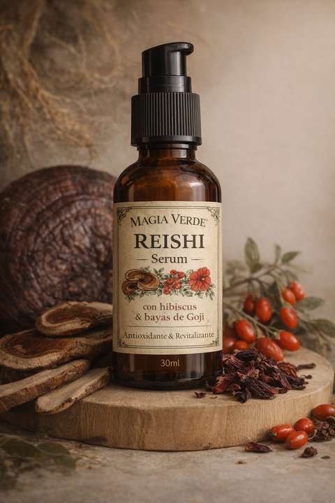 Antioxidante con Reishi, Hibiscus y Goji