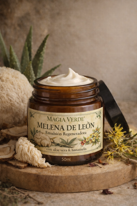 Regenerador con Melena de Leon - Hamamelis - Aloe Vera