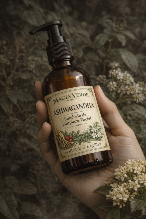 Emulsión de Limpieza con Ashwagandha