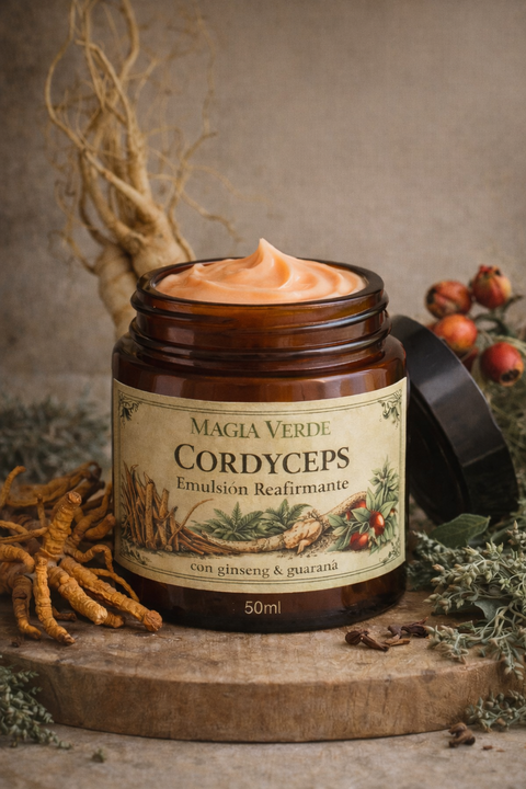 Reafirmante con Cordyceps - Ginseng - Guarana