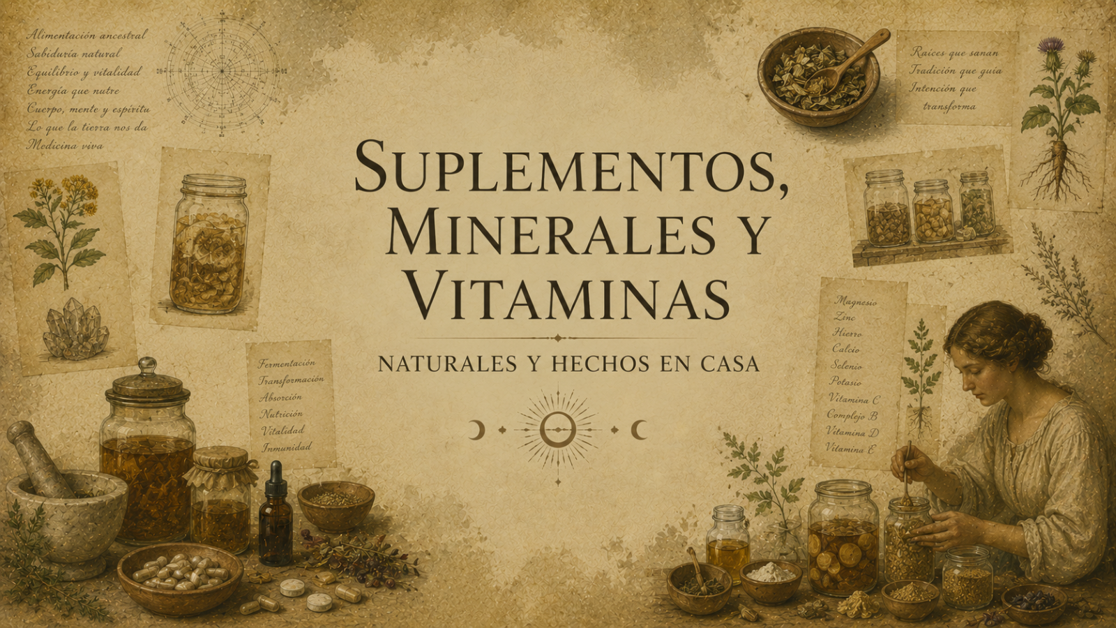 curso virtual - suplementos naturales con adaptogenos