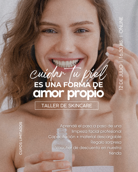 Curso / Taller: Skincare Ritual – Tu piel en equilibrio