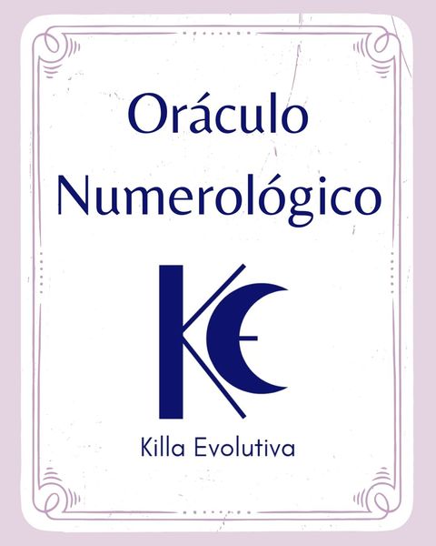 Oráculo Numerológico - Killa Evolutiva