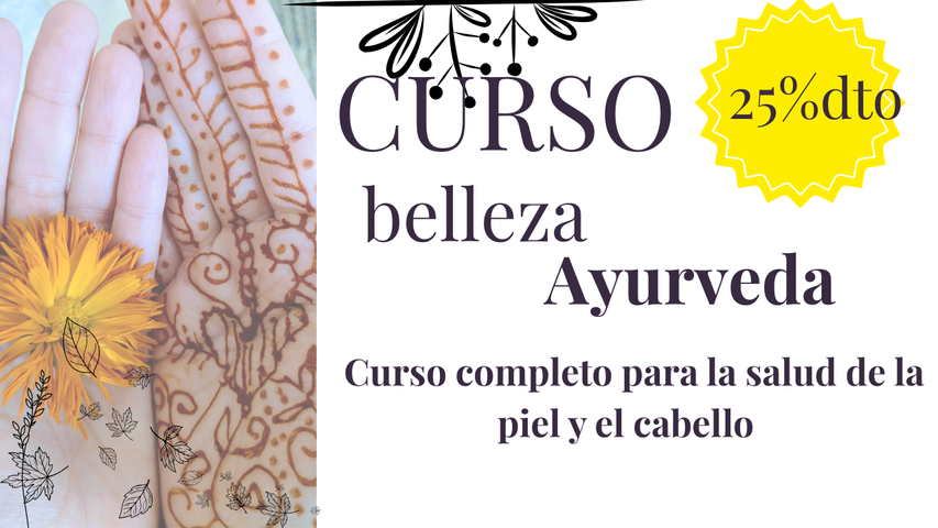 Curso Belleza Ayurveda y salud para la piel