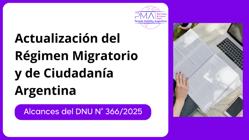 Curso de Actualización del Régimen Migratorio y de Ciudadanía Argentina - DNU N° 366/2025