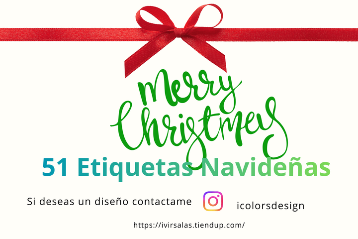 51 Etiquetas Navideñas para tus regalos