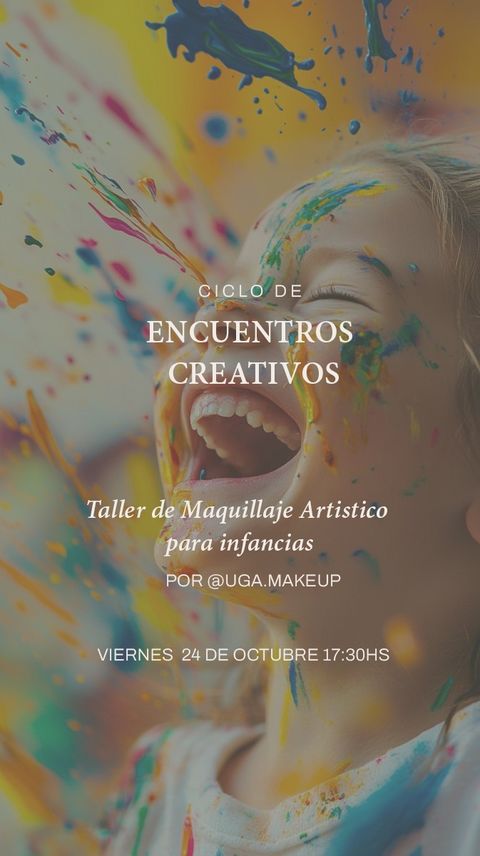 Workshop - Maquillaje creativo para infancias