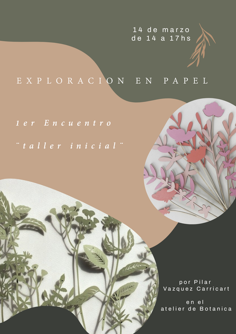 Workshop - Botanica en papel