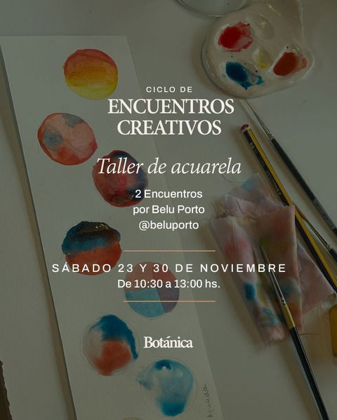 Workshop - Acuarela por Belu Porto (2 encuentros)