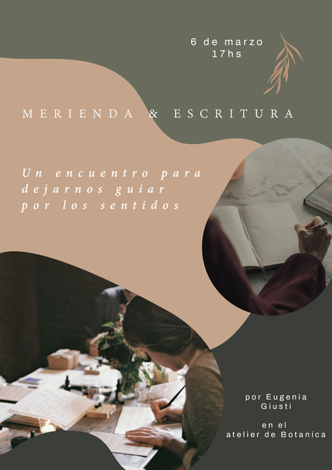 Workshop - Escritura & Merienda
