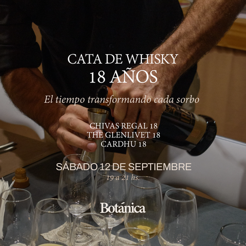 CATA DE WHISKY - 18 AÑOS 