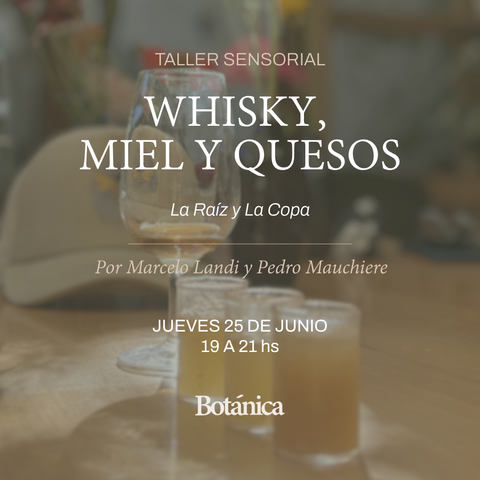 CATA DE WHISKY, MIEL Y QUESOS 