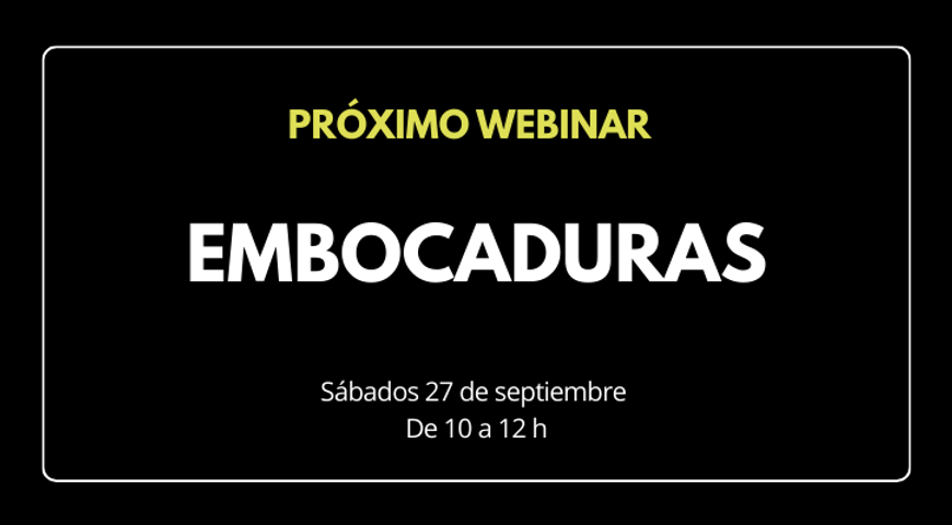 Webinar | Embocaduras