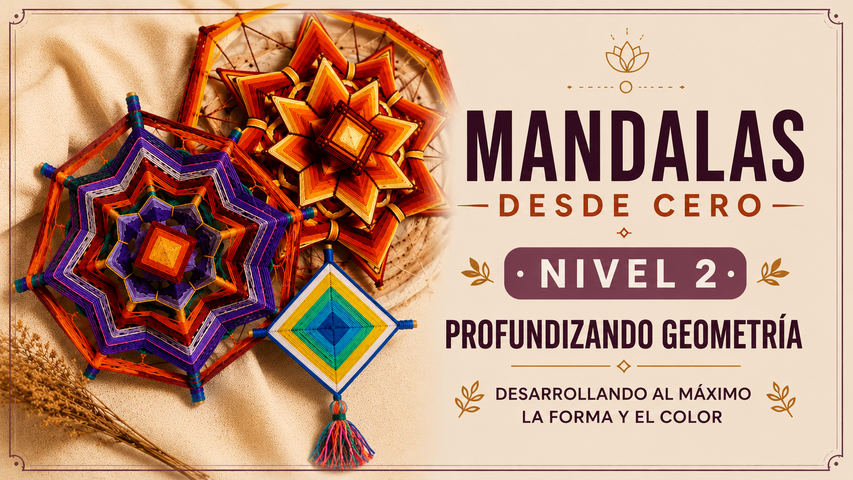 Mandalas Desde Cero - 2° Nivel