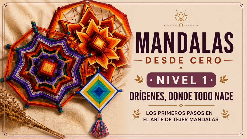 Mandalas Desde Cero - 1° Nivel