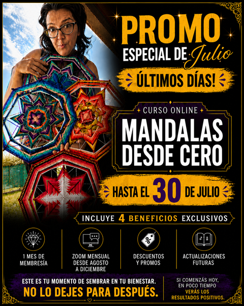 Mandalas Desde Cero - Nivel 1,2 y 3