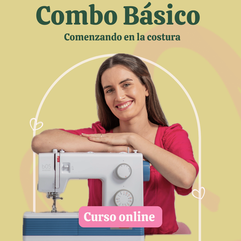 Combo comenzando a coser 