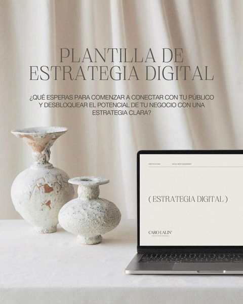 Plantilla de Estrategia Digital