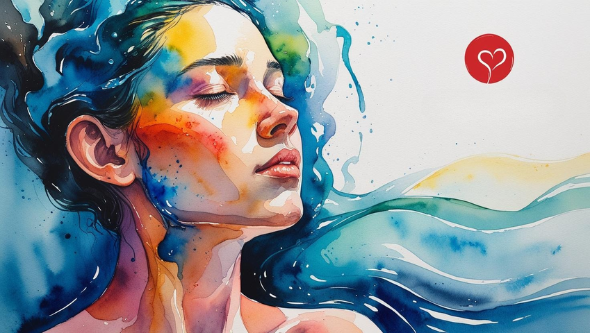  Arteterapia con acuarela · Emoción y color