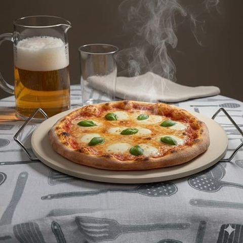 Piedra refractaria para cocimiento de pizzas