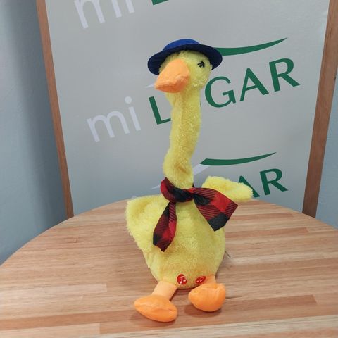 pato bailarín imitador recargable con luz