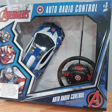 Auto radio controlado Capitán America