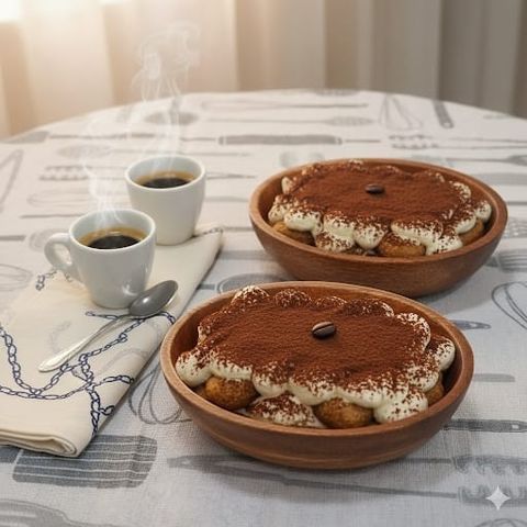 Set de 4 copetineros redondos de madera