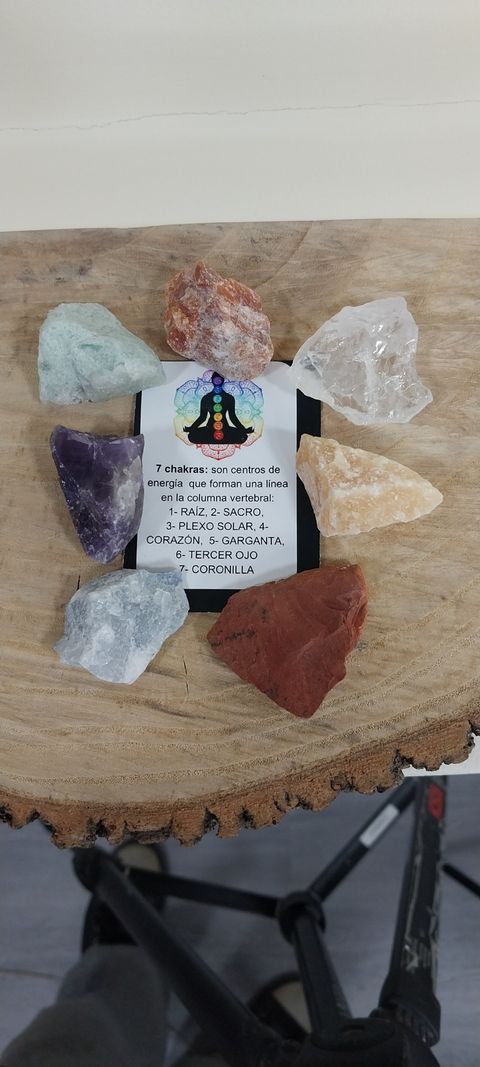 Kit de 7 Chakras en bruto