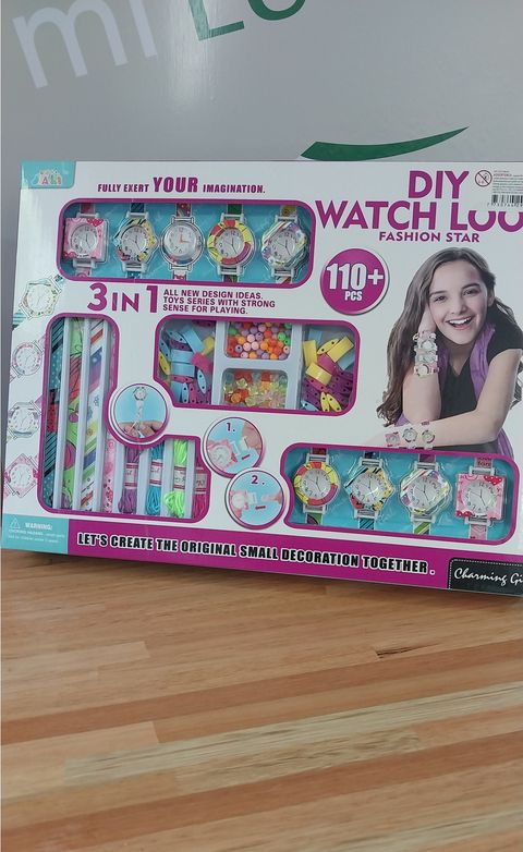 Juego para armar collares y relojes