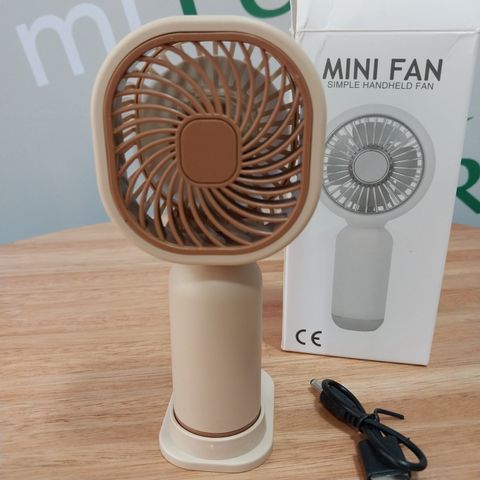 Ventilador de mano y mesa 