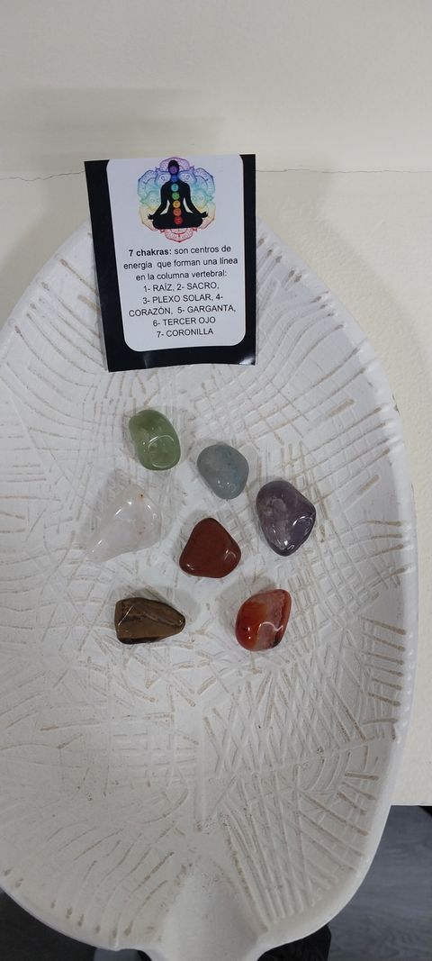 Kit 7 Chakras mini pulidas