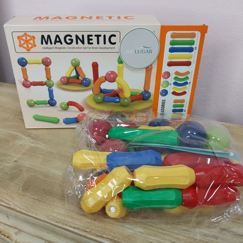Juego de piezas magneticas