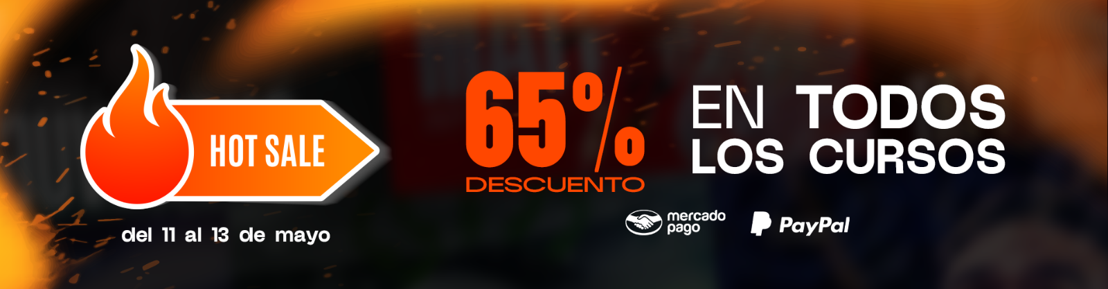 HOT SALE EN TODOS LOS CURSOS