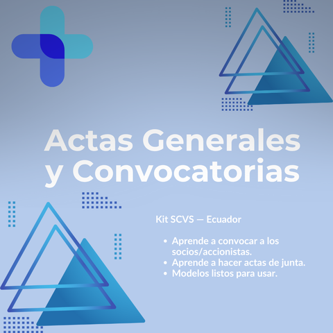 Modelos de Convocatorias y Actas Generales