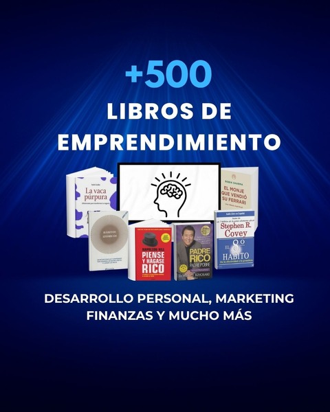 +500 Libros de Emprendimiento