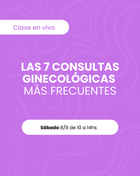 Las 7 consultas ginecológicas más frecuentes
