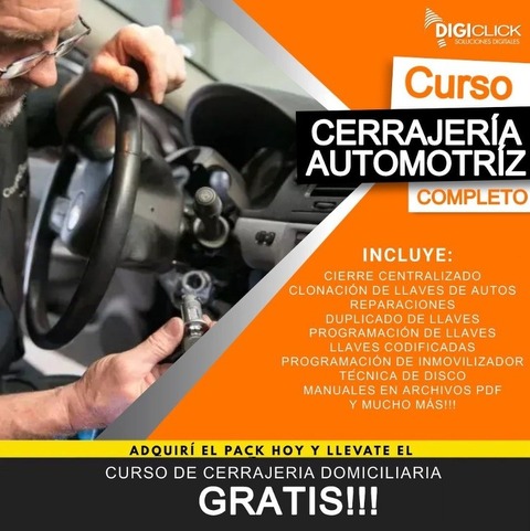 Curso de Cerrajeria Automotriz