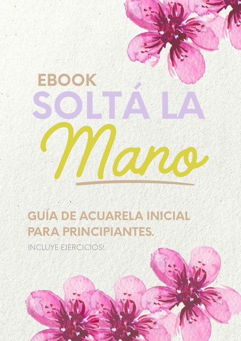 Ebook de Acuarela Soltá la mano