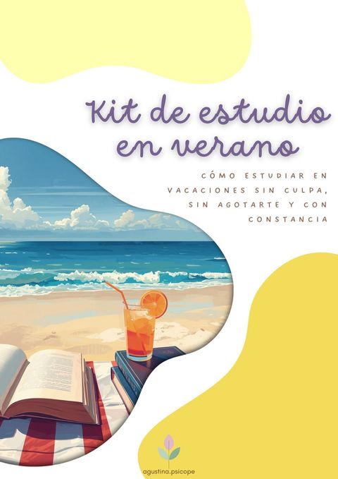 Kit de estudio en VERANO ☀⛱