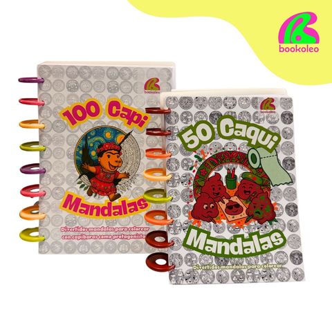 COMBO: Capimandalas + caquimandalas (formato pequeño)