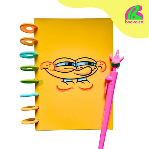 Agenda de Bob + lapicera y elástico
