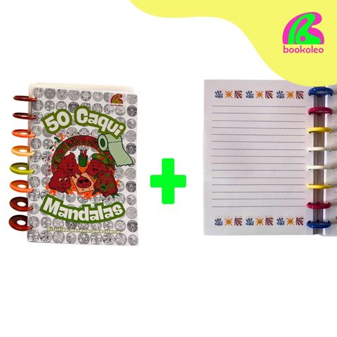 Caqui Mandalas A5 + Repuesto de Agenda