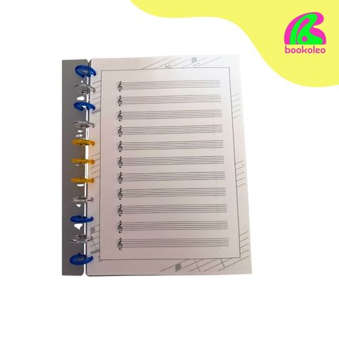 Repuestos pentagramados - 120 hojas