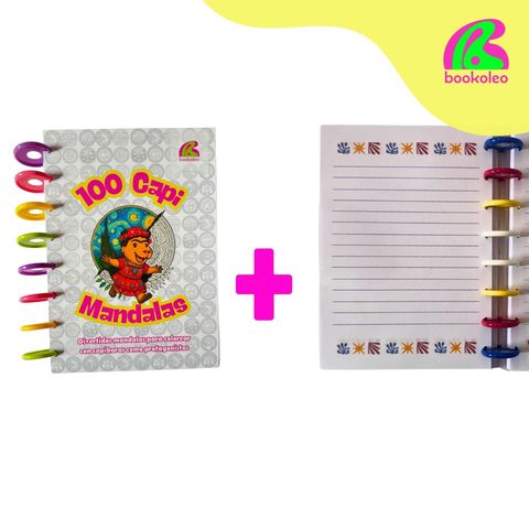 Capi Mandalas A5 + Repuesto de Agenda