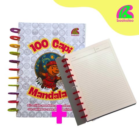 Capimandalas A4 + Repuesto Rayado A4 