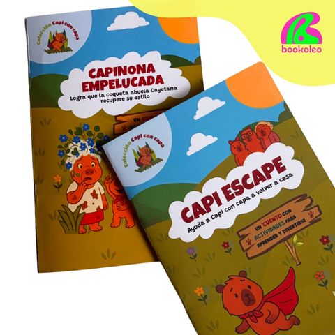 COMBO: Capi Escape + Capinona empelucada