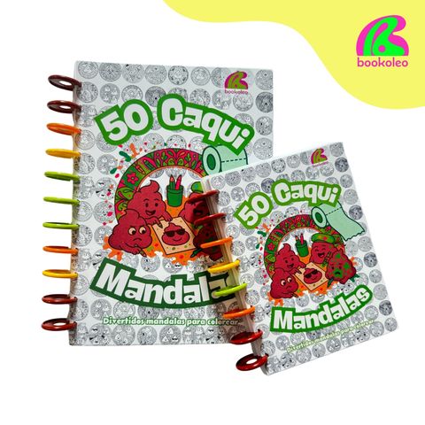 50 Caquimandalas - Libro para colorear